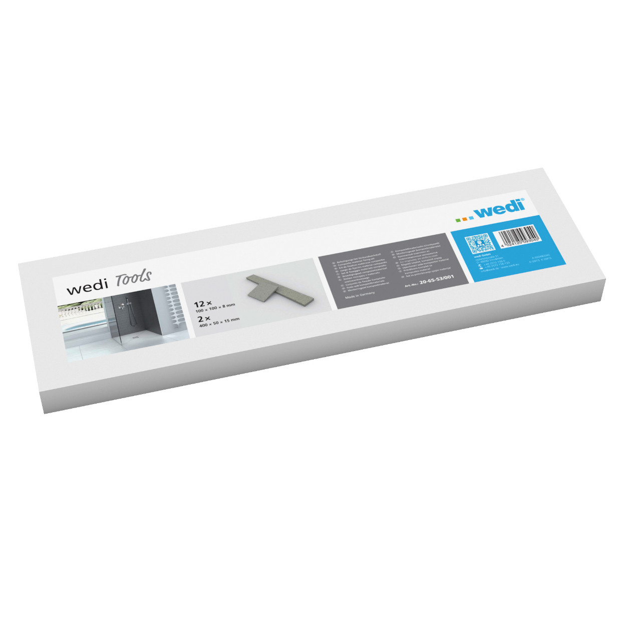 Wedi Bevestigingsblokjes 400x50mm voor Zware Voorwerpen